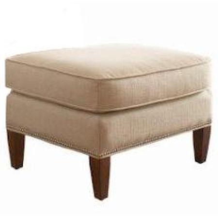 Haynes Ottoman w/ Small Nailheads